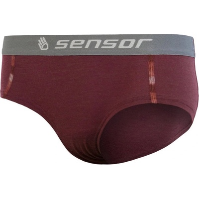 Sensor Merino Air tmavě vínová