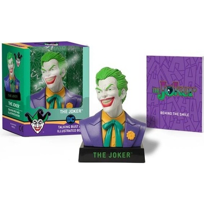 The Joker Talking Bust and Illustrated Book - Matthew K. Manning