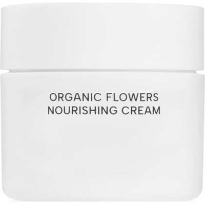 Whamisa Organic Flowers Nourishing Cream подхранващ крем за лице с лифтинг и стягащ ефект 50ml