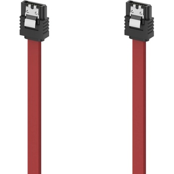 Hama Кабел HAMA-200739, от SATA3 към SATA3, 0.45m, червен (200739)