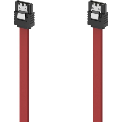 Hama Кабел HAMA-200739, от SATA3 към SATA3, 0.45m, червен (200739)