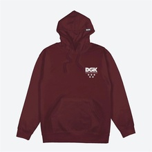 DGK mikina All Star Mini Logo Hooded Fleece Maroon