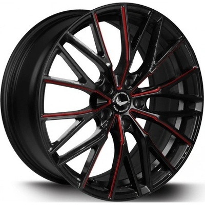 BARRACUDA PROJECT 3.0 8,5x20 5x114,3 ET40 black gloss flashred