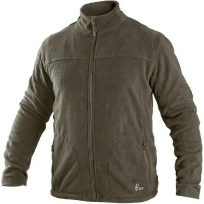 Canis CXS mikina GRANDBY fleece pánska čierna