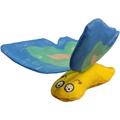 Yeowww Butterfly Blue s catnipem 11 x 5,5 cm