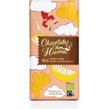 Chocolates from Heaven BIO mléčná se zázvorem a citronem 37% 100 g