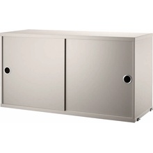 String Cabinet With Sliding Doors 78x30