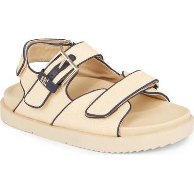 Tommy Hilfiger Сандали Tommy Hilfiger Rafia Sporty Sandal FW0FW07896 Бежов (Rafia Sporty Sandal FW0FW07896)