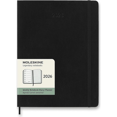 Moleskine B5 týdenní 2026 černý – Zboží Živě