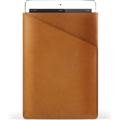 Mujjo Slim Fit Sleeve - калъф от естествена кожа (тип джоб) за iPad Pro 9.7, iPad Air 2, iPad Air, iPad 5, iPad 6 (кафяв)