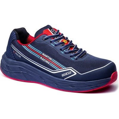 Sparco IMPULSE MARTINI-R CORSICA ESD S1PS SR FO HRO obuv Modrá-Červená