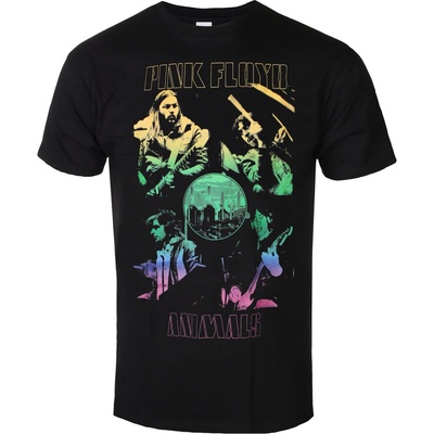 ROCK OFF Мъжка тениска Pink Floyd - Animals Rainbow Photo - ROCK OFF - PFTEE192MB