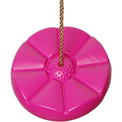 BPP okrúhla hojdačka kvet Flower swing ružový