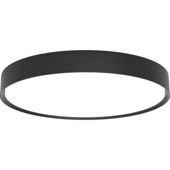 Louis Poulsen Плафон Slim Round Semi Recessed LED 3000K с дифузер опал Управление за осветление Dali 44 см черен (5742584326)