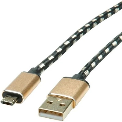Roline Cable USB2.0 A-Micro B, M/M, 1.8m, OTG, 11.02. 8828 (11.02.8828)