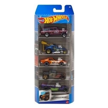 Mattel Hot Wheels Autíčka 5 kusov 251806