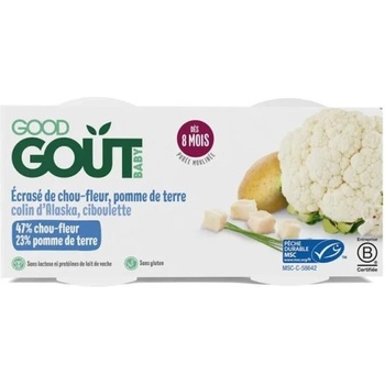 Good Gout 2x GOOD GOUT BIO Треска с карфиол и картофи 190 г