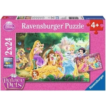 Ravensburger Disney Nejlepší přátelé princezen 2 x 24 dílků