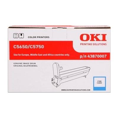 OKI 43870007 циан (cyan) оригинален цилиндричен блок (43870007)