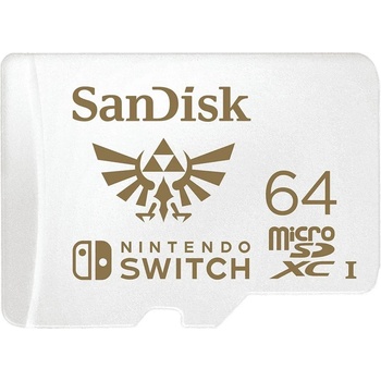 Image 1 of SanDisk Nintendo Switch microSDXC 64GB (SDQXAT-064G-GNCZN)