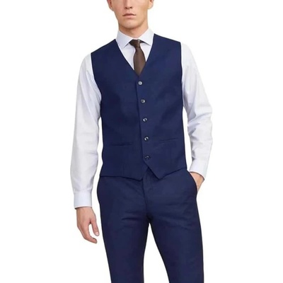 Jack & jones Елек Jack & jones Olaris waistcoat - Blue (Dark Navy)