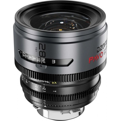 DZOFILM Pavo 2x Anamorphic 28 mm T2,1 pro PL/EF S35 metric Neutral Coating