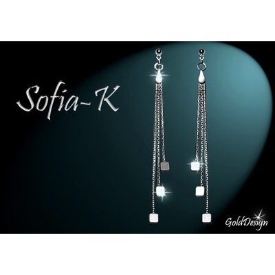 Gold Design Sofia K rhodium GD846
