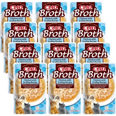 Ciao Broth Chicken & Scallops 12 x 40 g