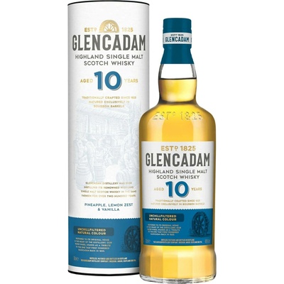 Glencadam 10y 46% 0,7 l (kazeta)