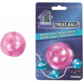 Karlie Hračka míček s Catnipem - možnost plnění pamlskama 5,5cm