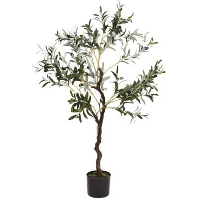 Sconto Umelá rastlina v kvetináči OLIVOVNÍK zelená, 120 cm