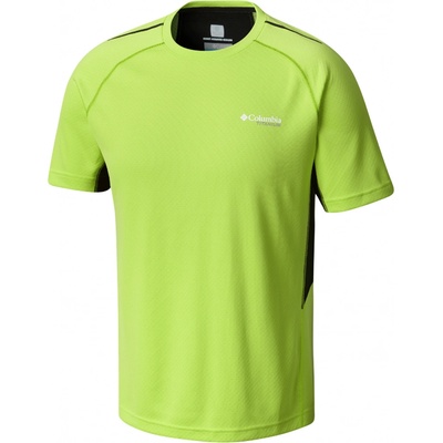Columbia TITANIUM pánske tričko Titan Trail Short Sleeve shirt fission black