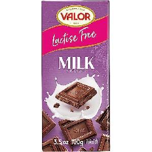 Valor Млечен шоколад БЕЗ ЛАКТОЗА и БЕЗ ГЛУТЕН 100 г