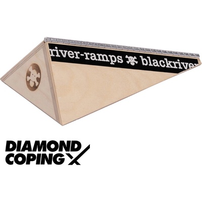 Blackriver fingerboard rampa diamond coping polebank