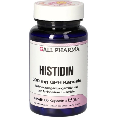 Gall Pharma L-Хистидин 500 mg 60 капсули | Gall Pharma (33110 (4025008) GP)