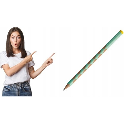 Ceruzka STABILO EASYgraph Pastel HB zelená pre ľavákov