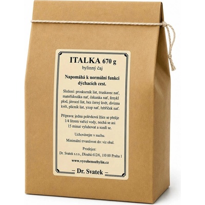 Dr. Svatek Italka bylinný čaj 670 g