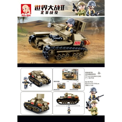 Sluban B0709 Malý tank