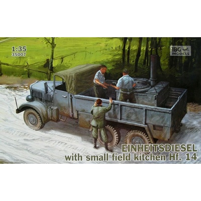 IBG Einheitsdiesel with Kitchen Hf14 1:35