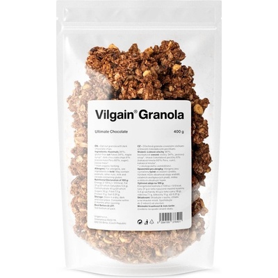 Vilgain Granola ultimátní čokoláda 400 g – Zboží Mobilmania