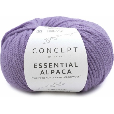 ESSENTIAL ALPACA Katia Farby ESSENTIAL ALPACA: 98 levanduľová