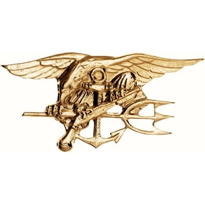 Rothco Odznak NAVY SEALS ZLATÝ