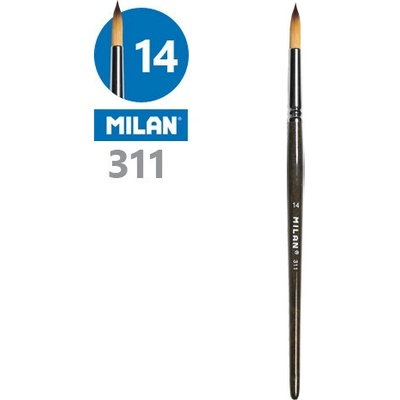 Štetec guľatý MILAN č. 14 - 311