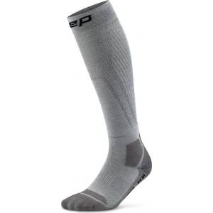 CEP Мъжки компресионни чорапи Cep Hiking Light Cushion Socks Tall Compression socks - Grey / Dark Grey - размер V (207-1132-0213)
