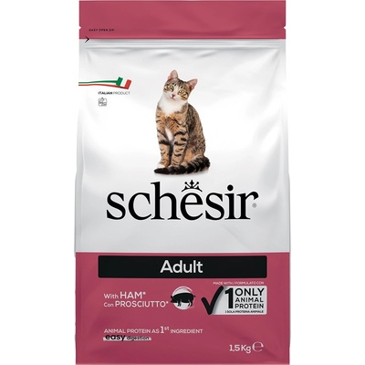 Schesir Cat Original so šunkou 1,5 kg