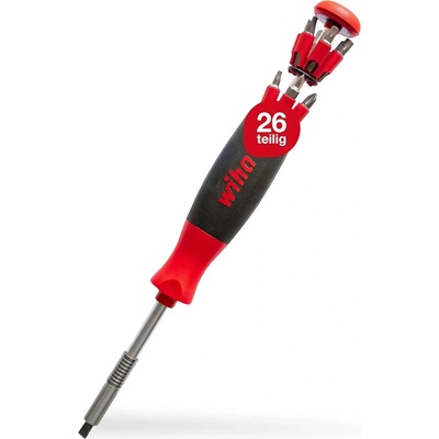 Wiha 43895 Bitový šroubovák 1/4" VDE LiftUp 26one (Sada 13 dílů)