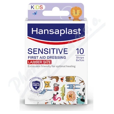 Hansaplast Sensitive Kids, Zvieratká 10 ks