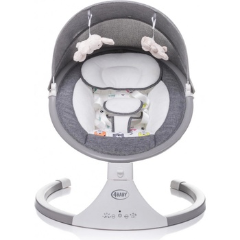 4Baby lehátko Rock’ n Relax šedá