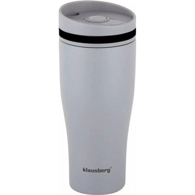 Klausberg termohrnek click clack šedý 380 ml