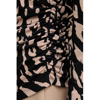 Joseph Ribkoff Блуза Joseph Ribkoff дамска в черно с десен 254212 (254212)